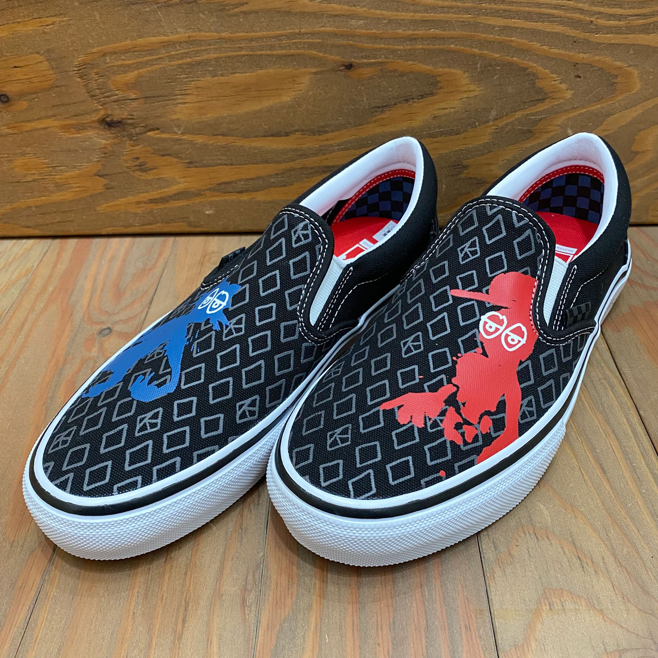 VANS SKATE SLIP-ON KROOKED BY NATAS FOR RAY