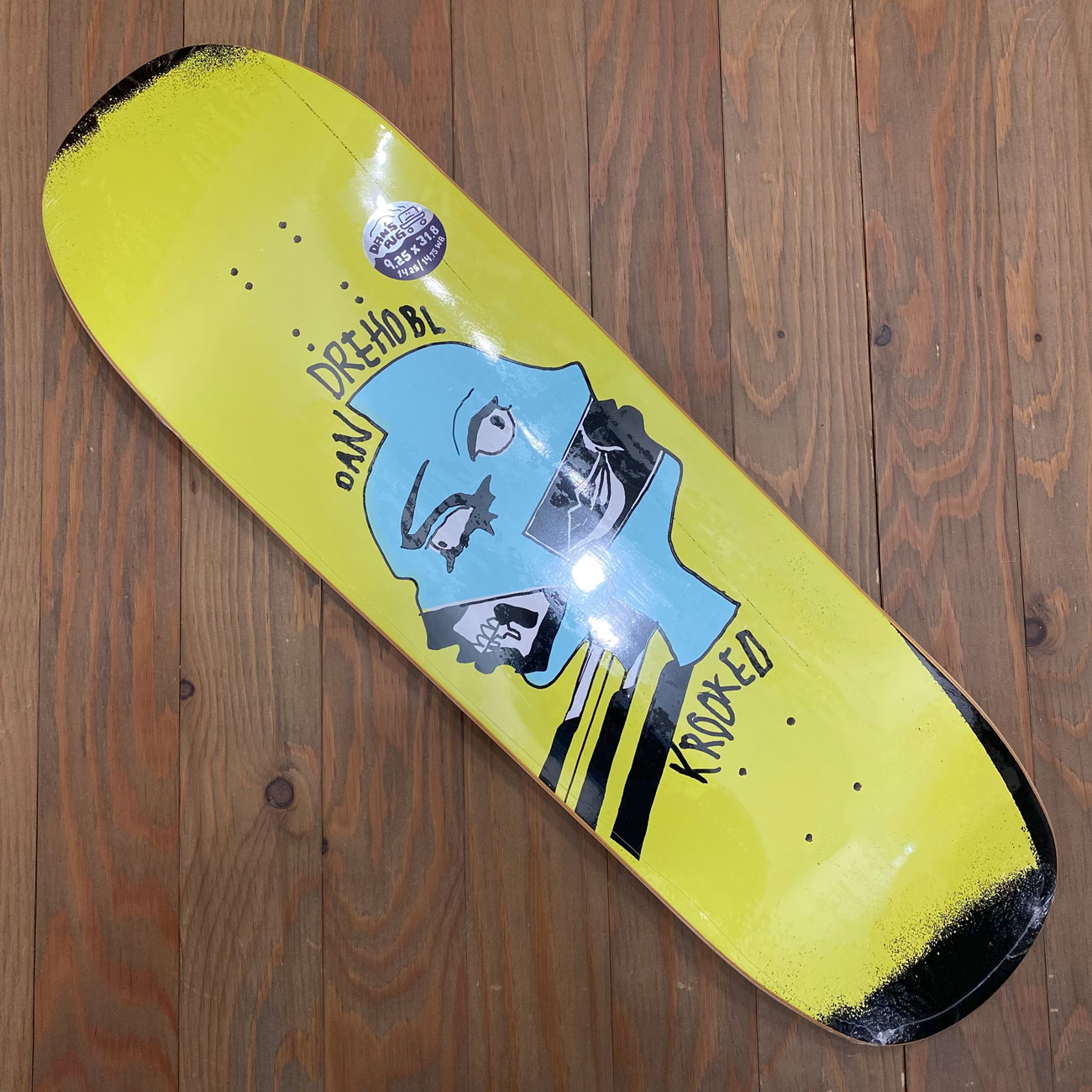 KROOKED DREHOBL TWO FACE DECK 9.25inch