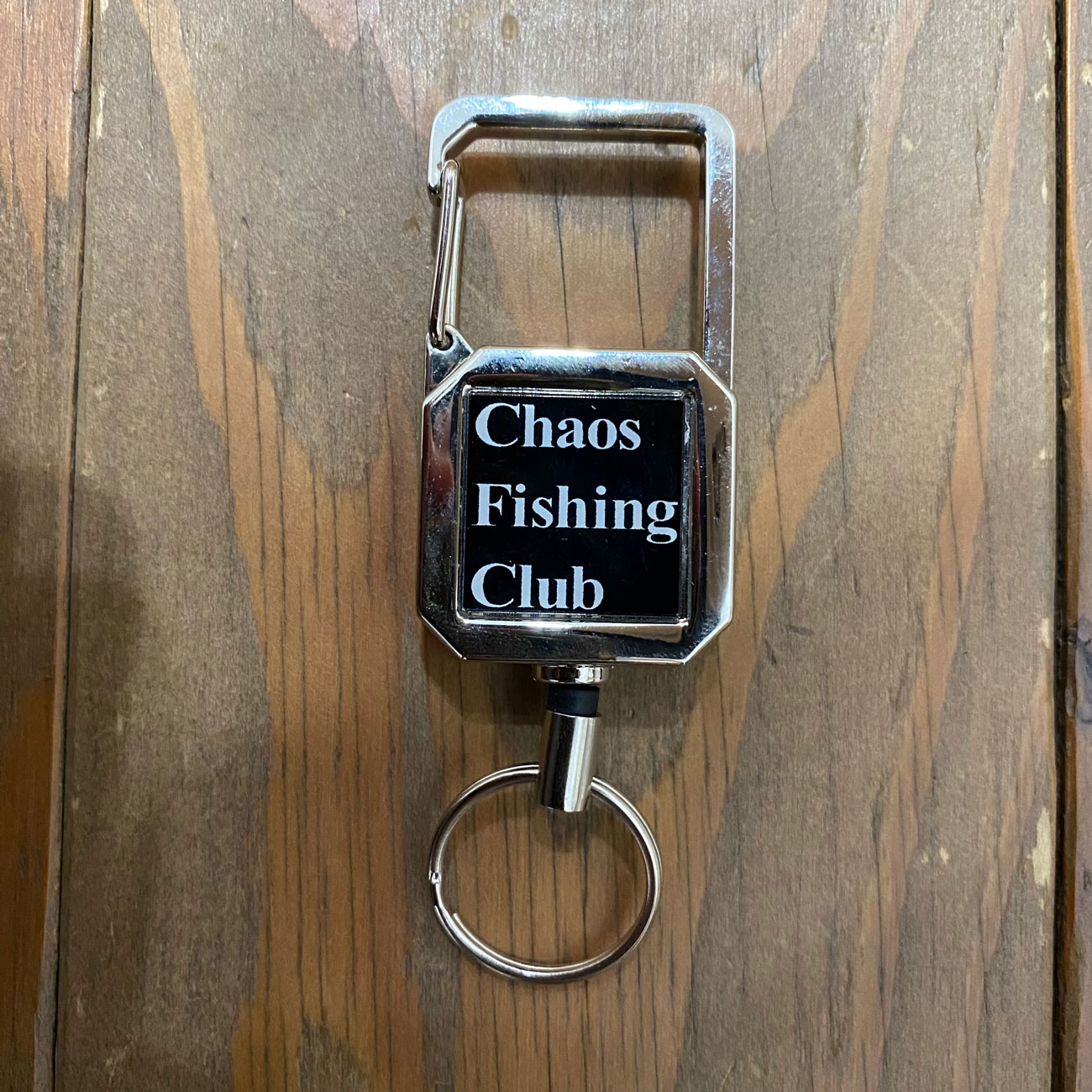 CHAOS FISHING CLUB REEL KEY RING