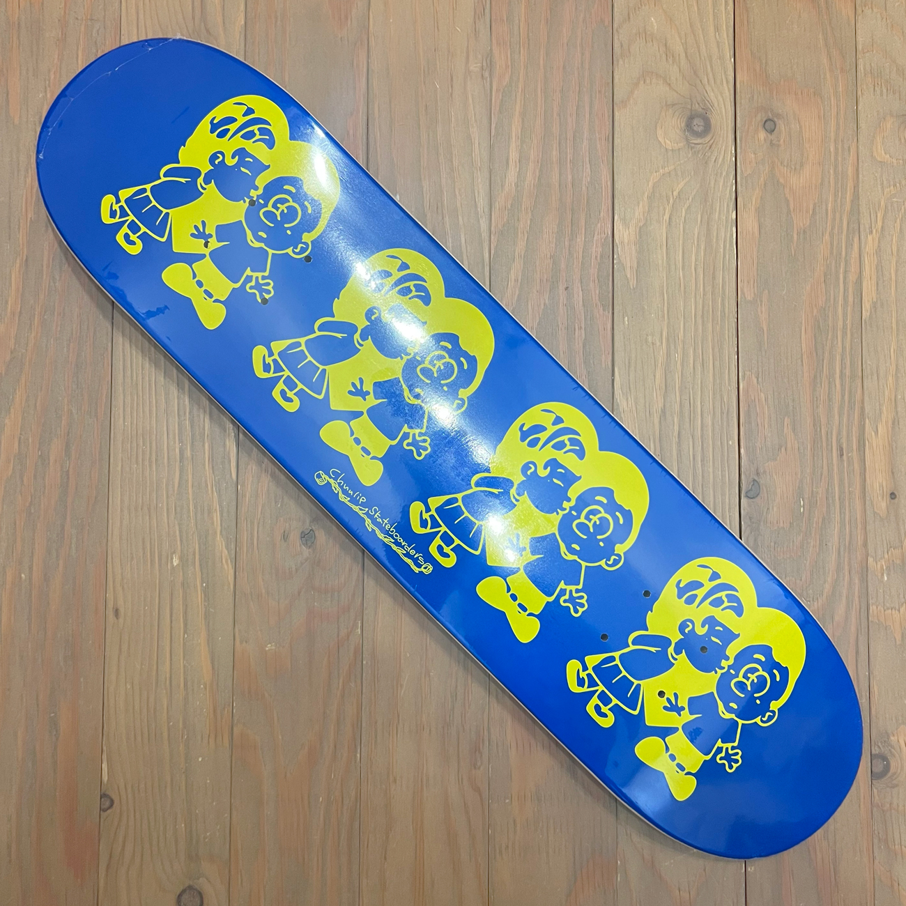 CHUULIP KISSED ME BLUE KIDS DECK 7.25inch