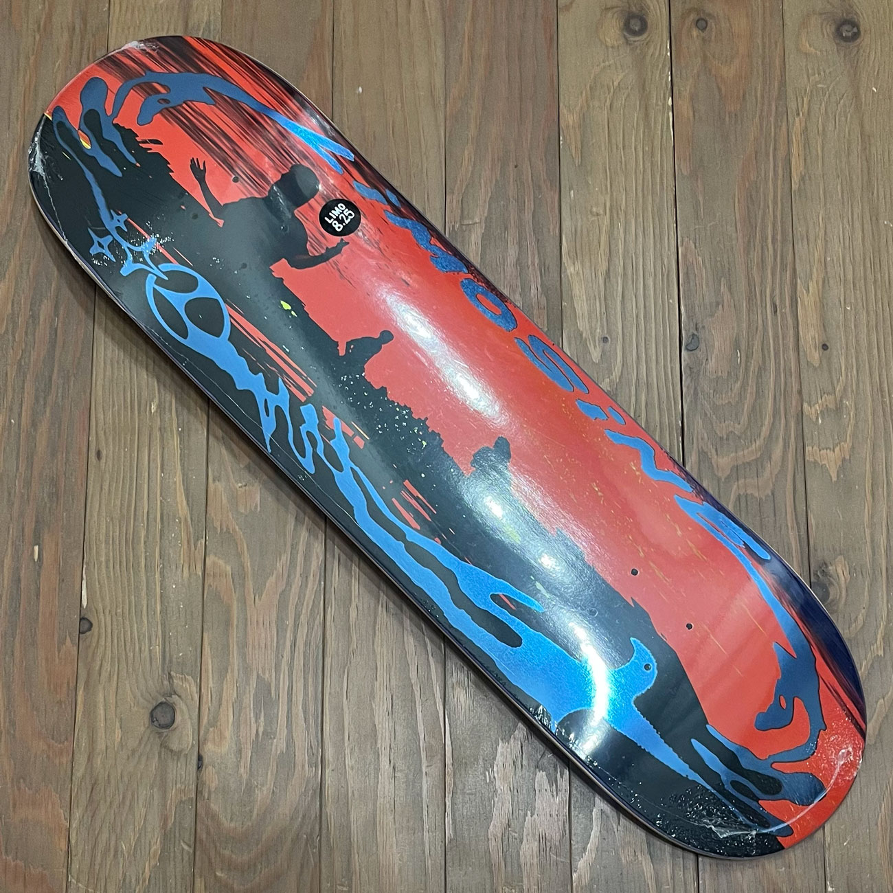 LV Super Red Skate Deck 87x22 cm - Josh Mahaby Pop Art