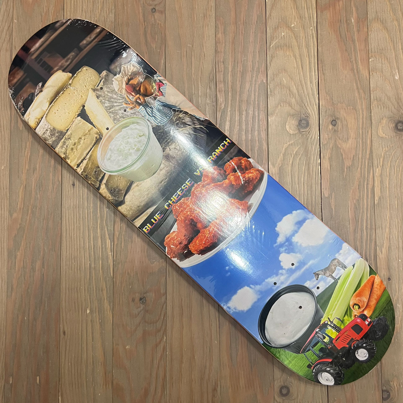 ALLTIMERS BLUE CHEESE VS RANCH DECK 8.3inch
