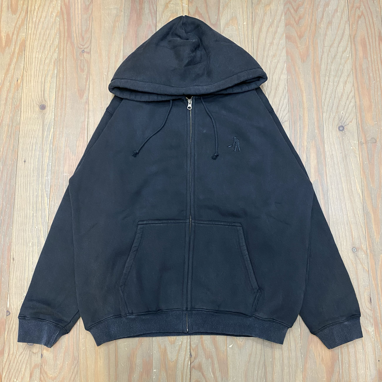 PASS~PORT SOLID WORKERS ZIP HOOD