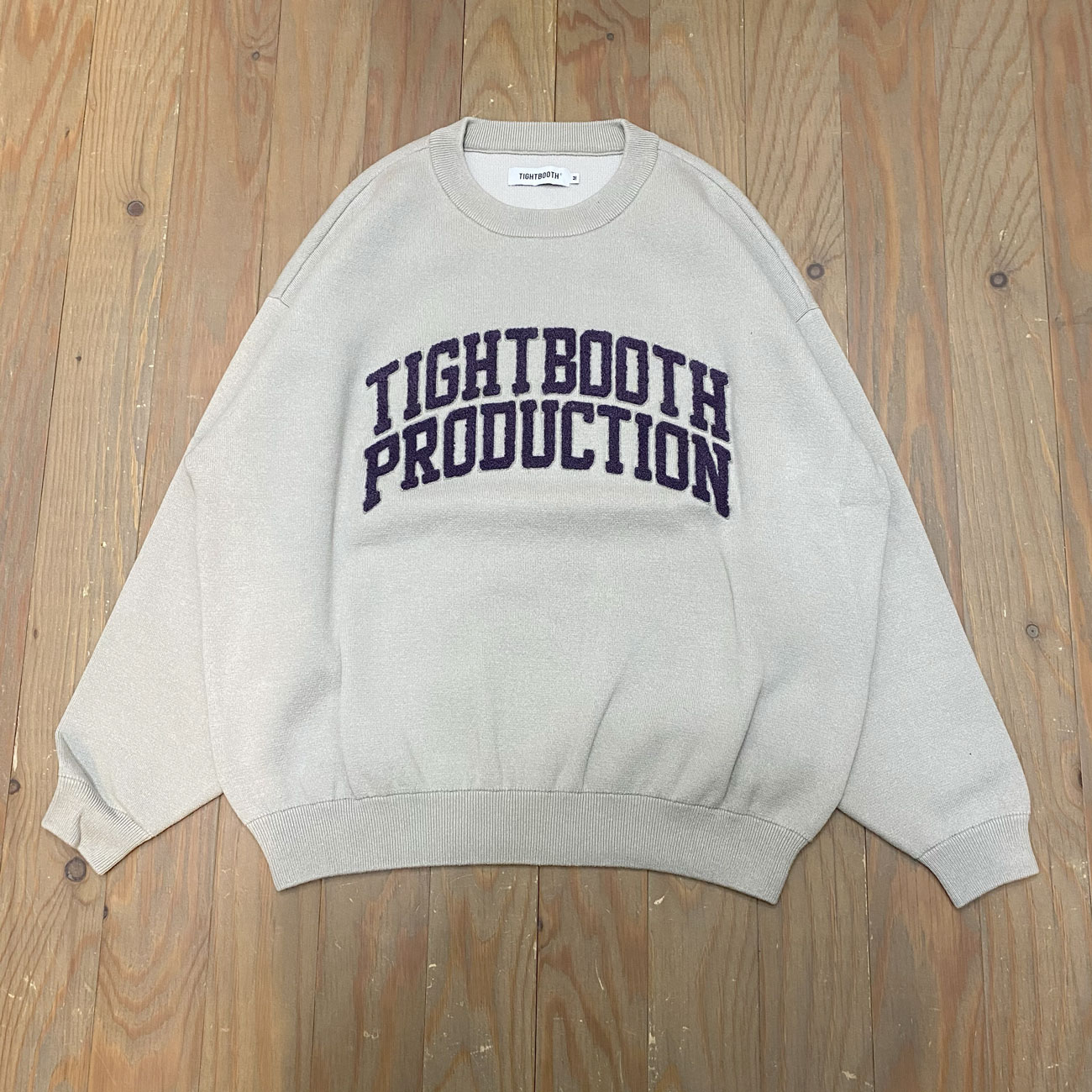 TIGHTBOOTH COLLEGE SWEATER