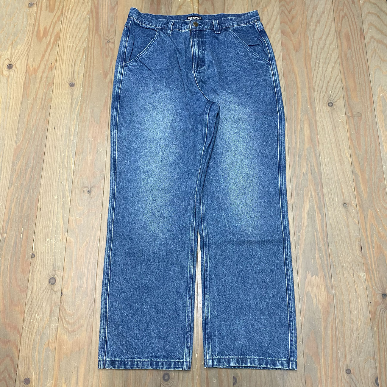 PASS PORT RECYCLED DENIM WORKERS CLUB STRAIGHT LEG JEAN
