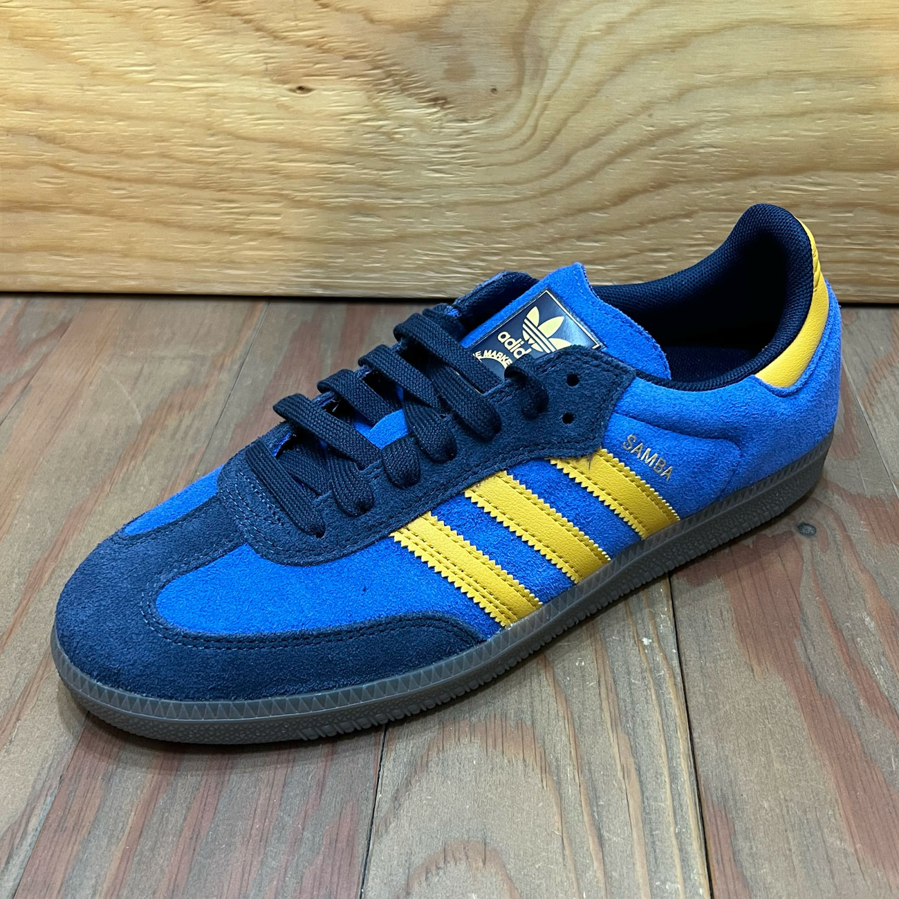 ADIDAS SAMBA ADV NAVY/YELLOW
