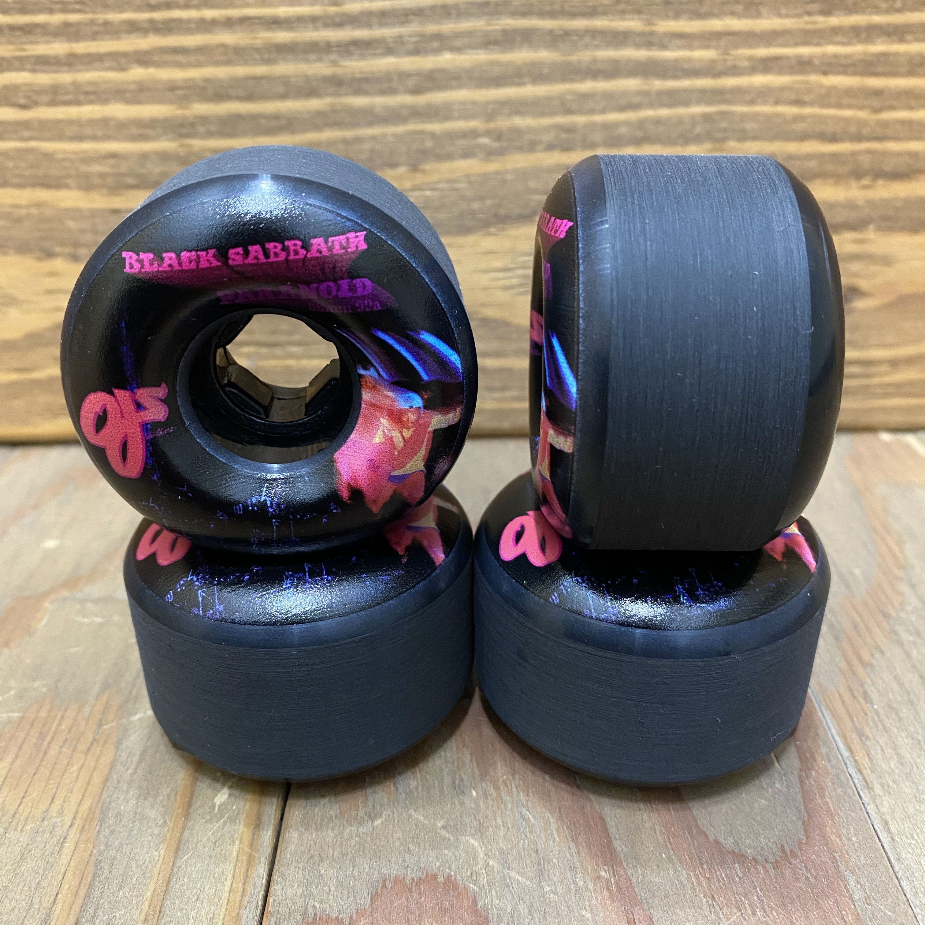 【スクエア】OJ WHEELS BLACK SABBATH PARANOID CHUBBIES 99A 56mm