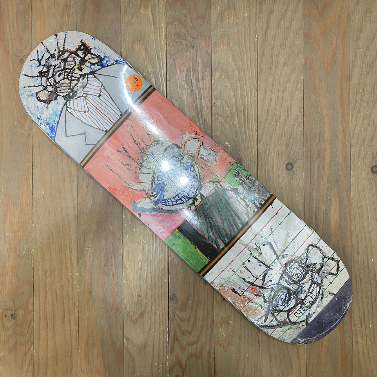 GX1000 FACES JEFF CARLYLE DECK 8.125inch