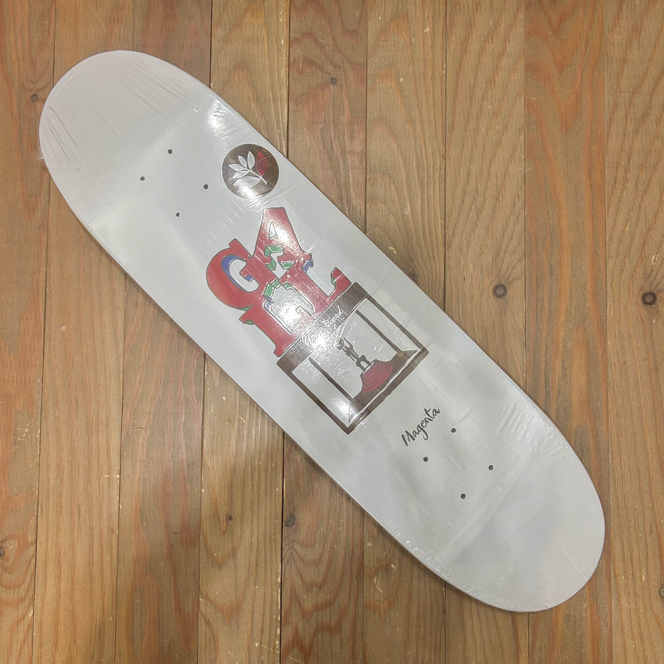 MAGENTA FRED GALL GUEST DECK 1993 SHAPE 8.375inch