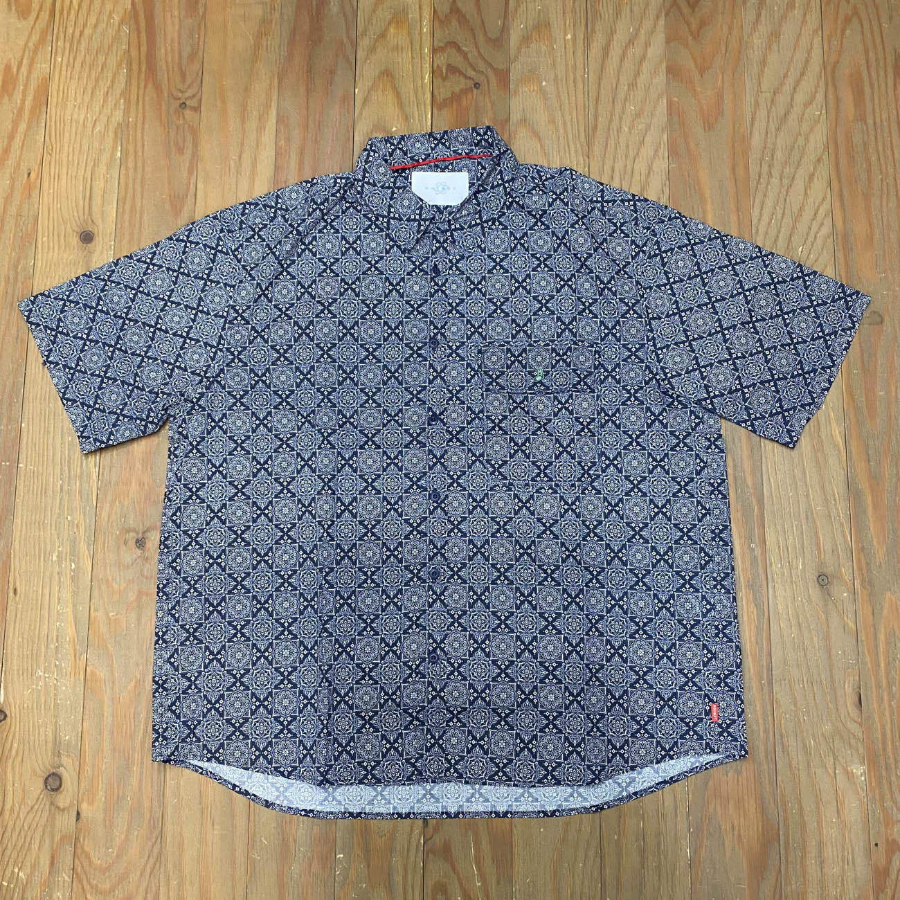 WHIMSY BANDANA SHIRT NAVY