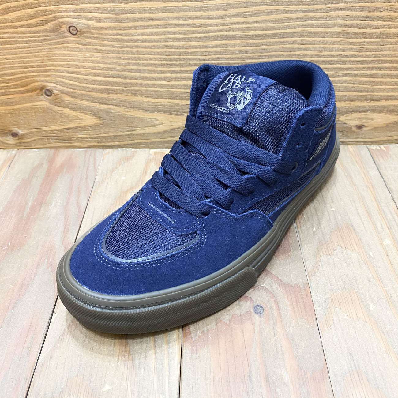 VANS SKATE HALFCAB WAFFLECUP NAVY/DARKGUM