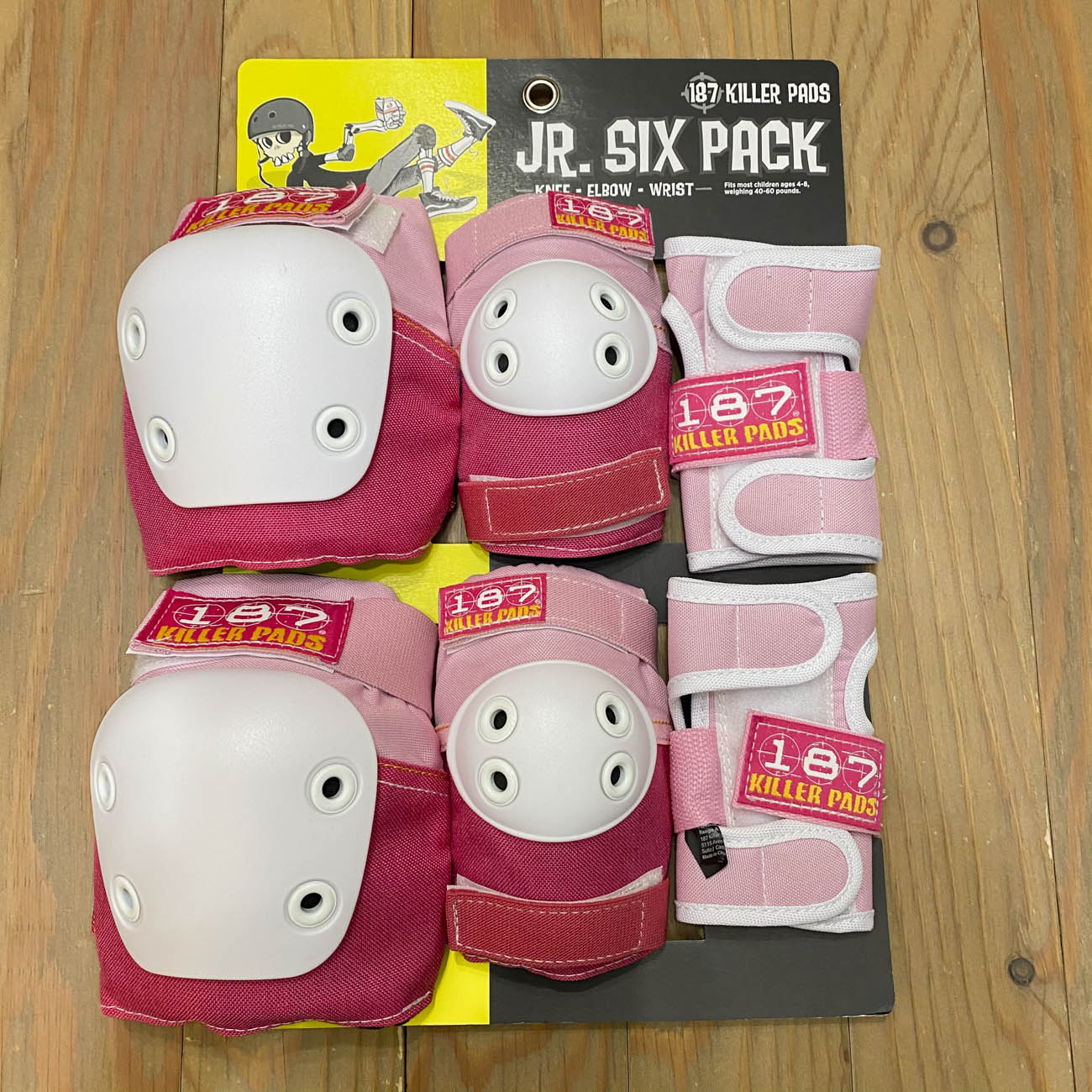187 KILLER PADS JUNIOR PAD SET 【プロテクター/手首・肘・膝パッド