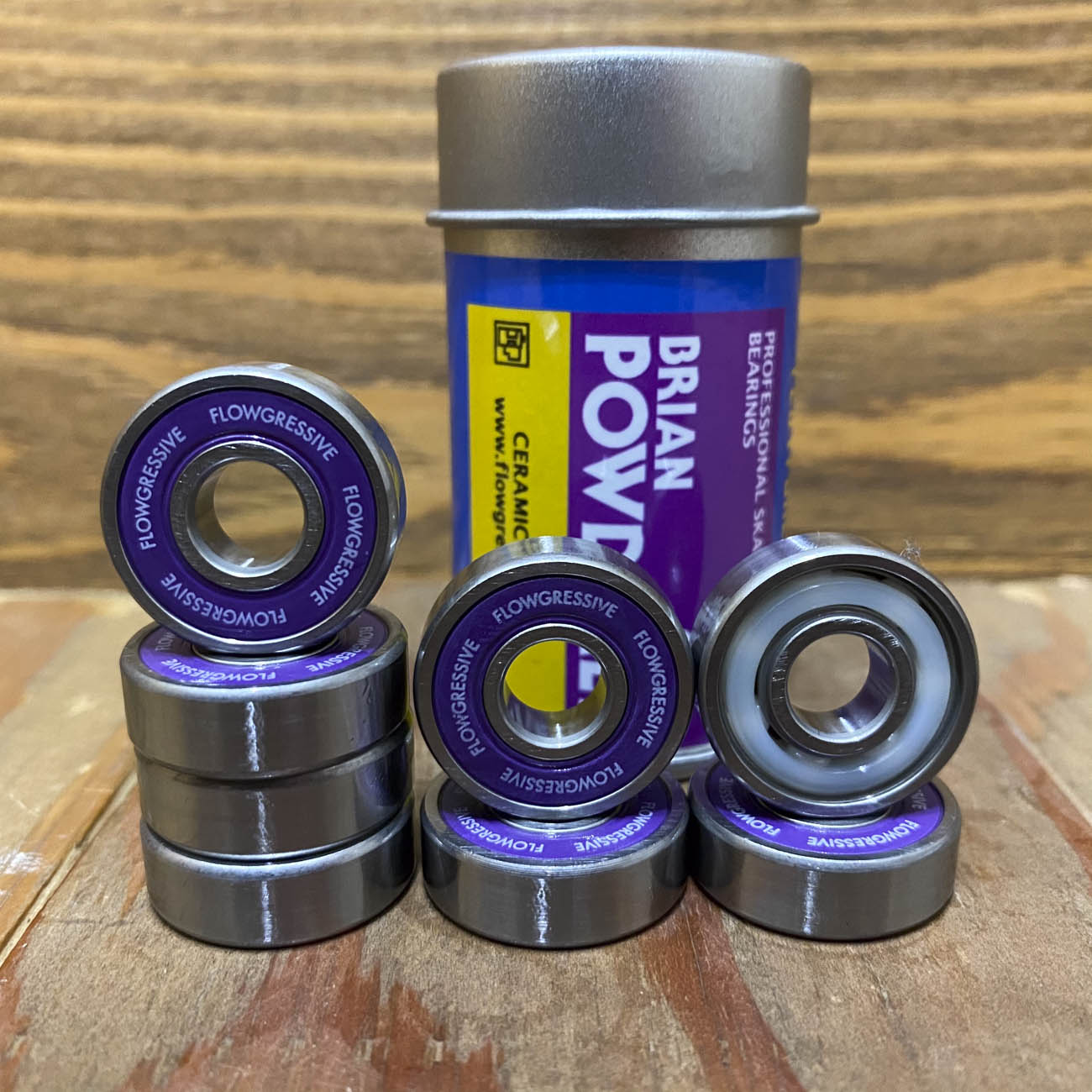FLOWGRESSIVE CERAMIC FILM LOGO BEARINGS BRIAN POWDERLY