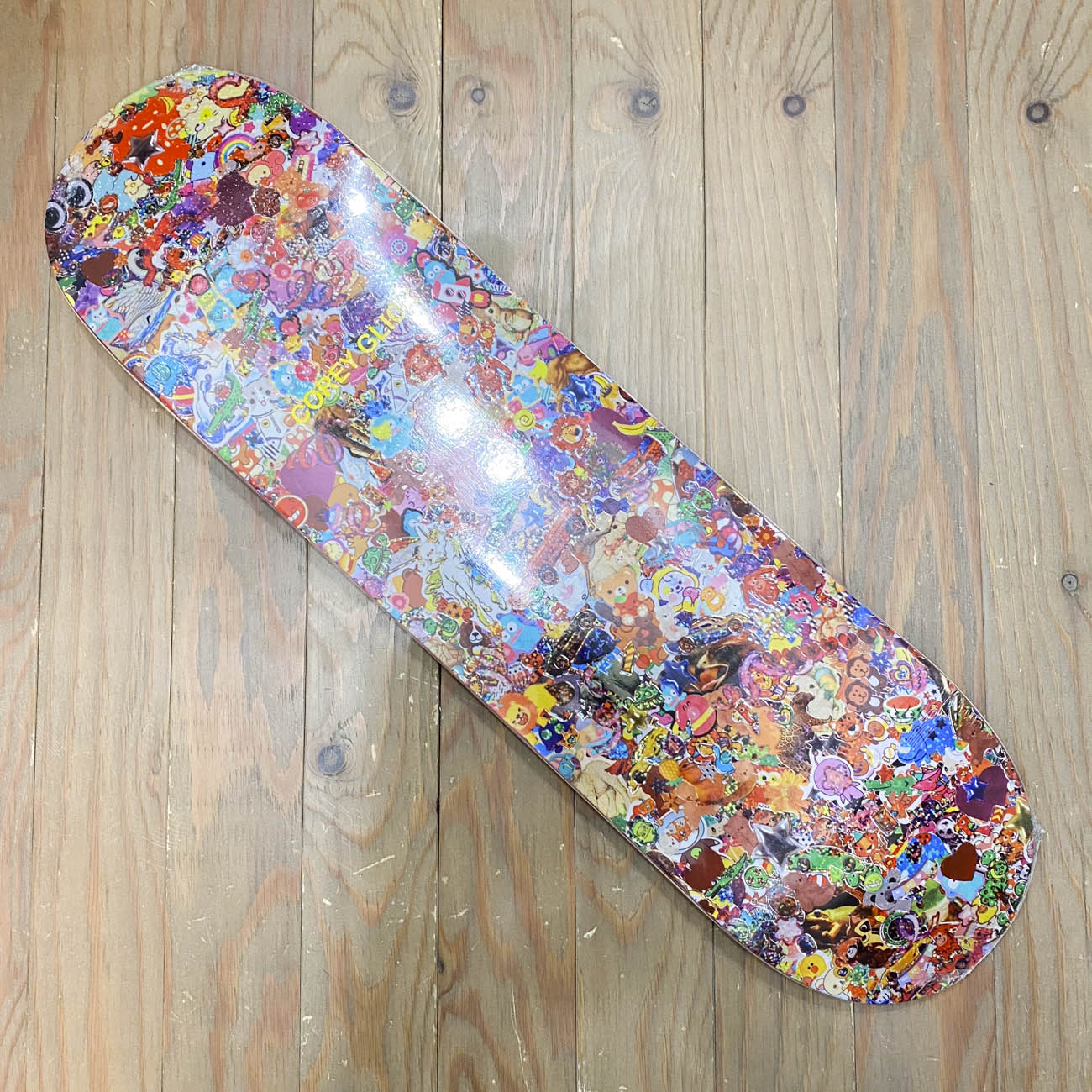 SCI-FI FANTASY COREY GLICK STICKER COLLAGE DECK 8.25inch | 東京の