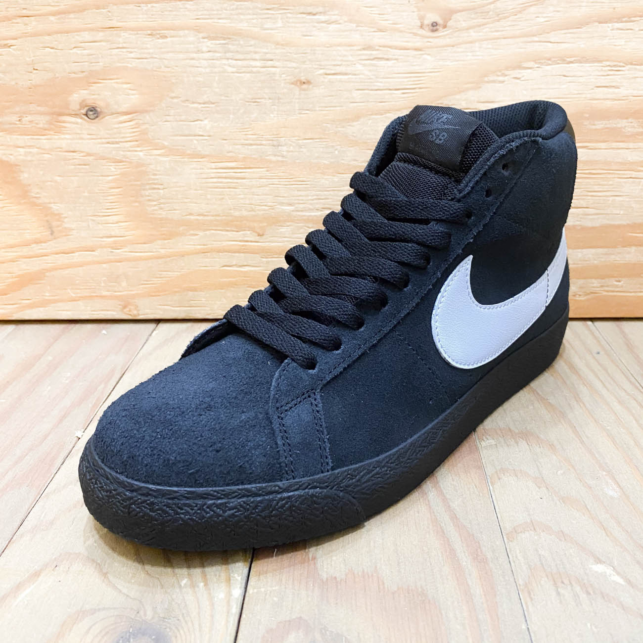 NIKE SB ZOOM BLAZER MID BLACK/WHITE/NOIR