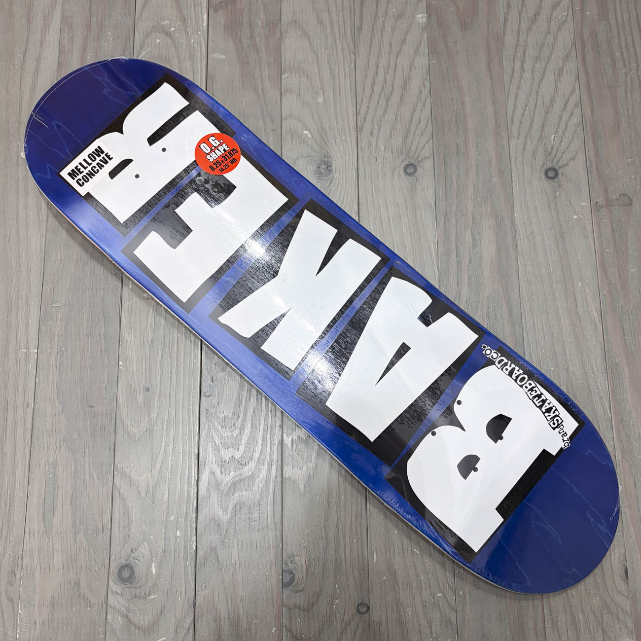 〜8/13最終値下げ　baker usa b1 bluesman BAKER BRAND LOGO VENEERS BLUE DECK 8.25inch | 東京のスケートボード