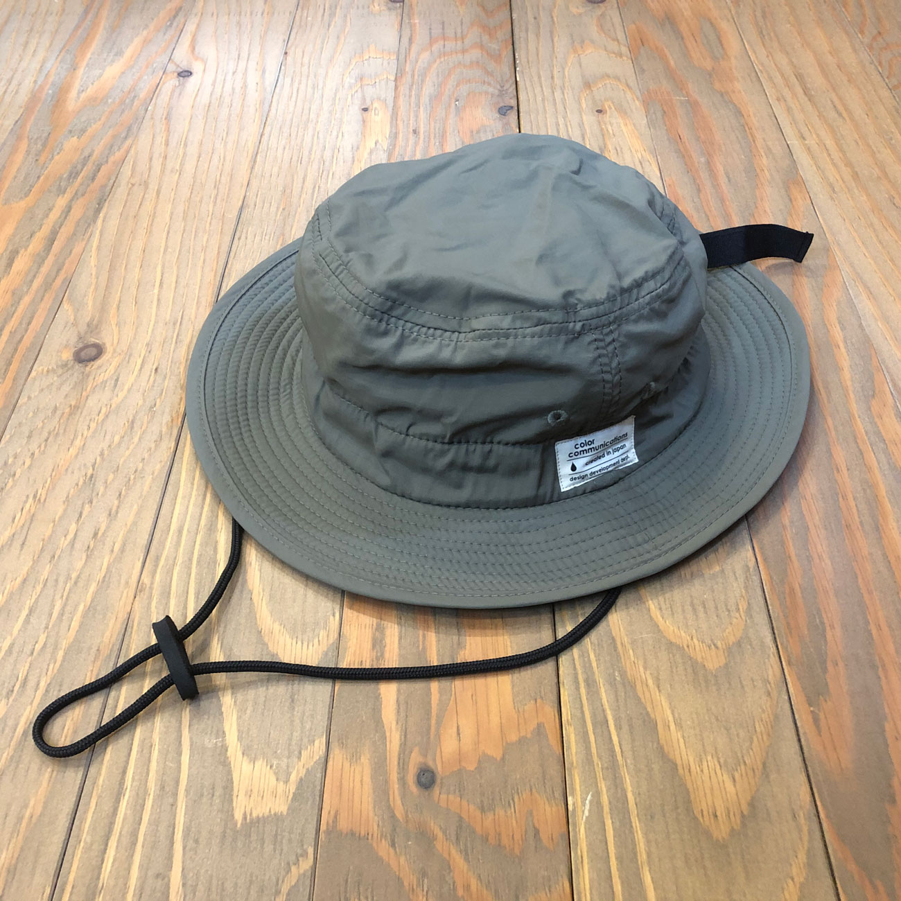 COLOR COMMUNICATIONS COTTON TAG NYLON BOONIE HAT
