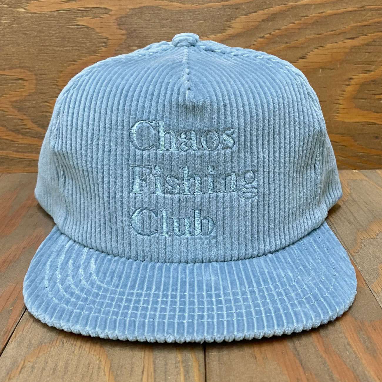 CHAOS FISHING CLUB LOGO CORDUROY CAP