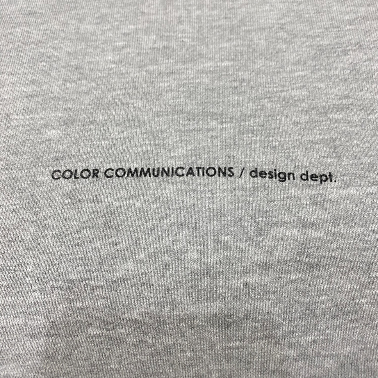 COLOR COMMUNICATIONS DRIP EMB LETTER HOODIE