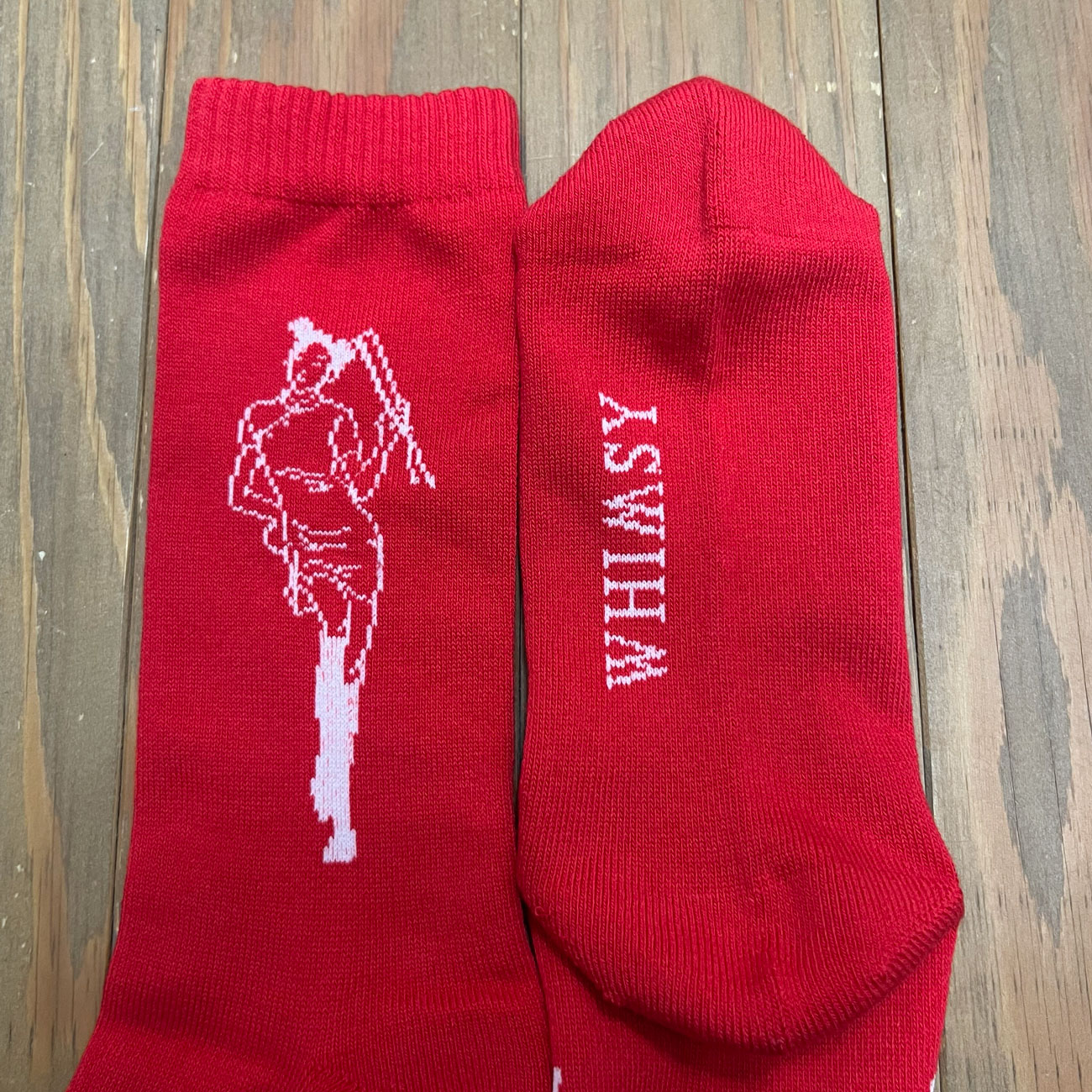 WHIMSY LANFAN SOX RED