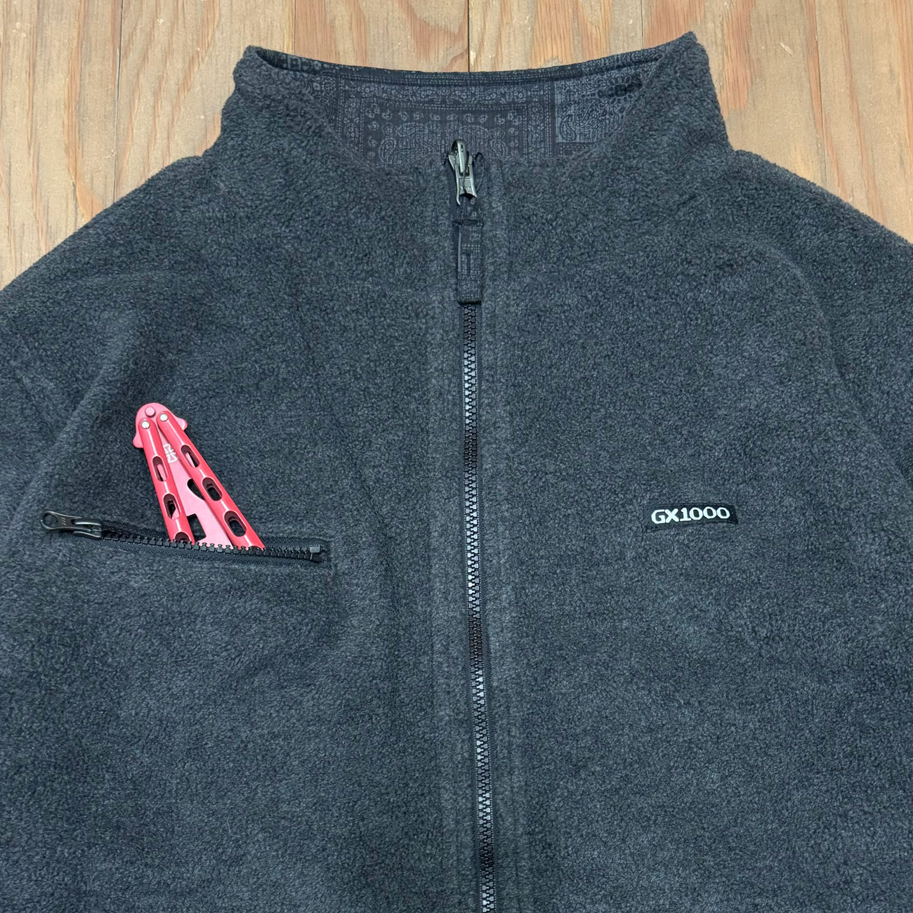 GX1000 REVERSIBLE POLAR FLEECE JACKET