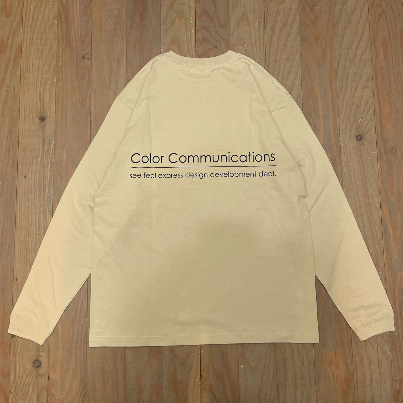 COLOR COMMUNICATIONS RE-LETTER 2012 LONG SLEEVE T-SHIRT