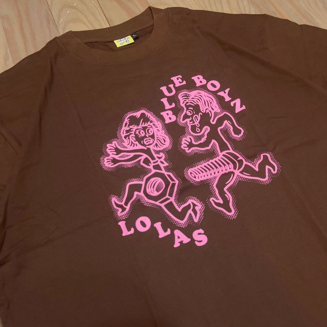 LOLA'S HARDWARE x BLUE BOYZ SPORTS CLUB BOLT CHASER TEE 2