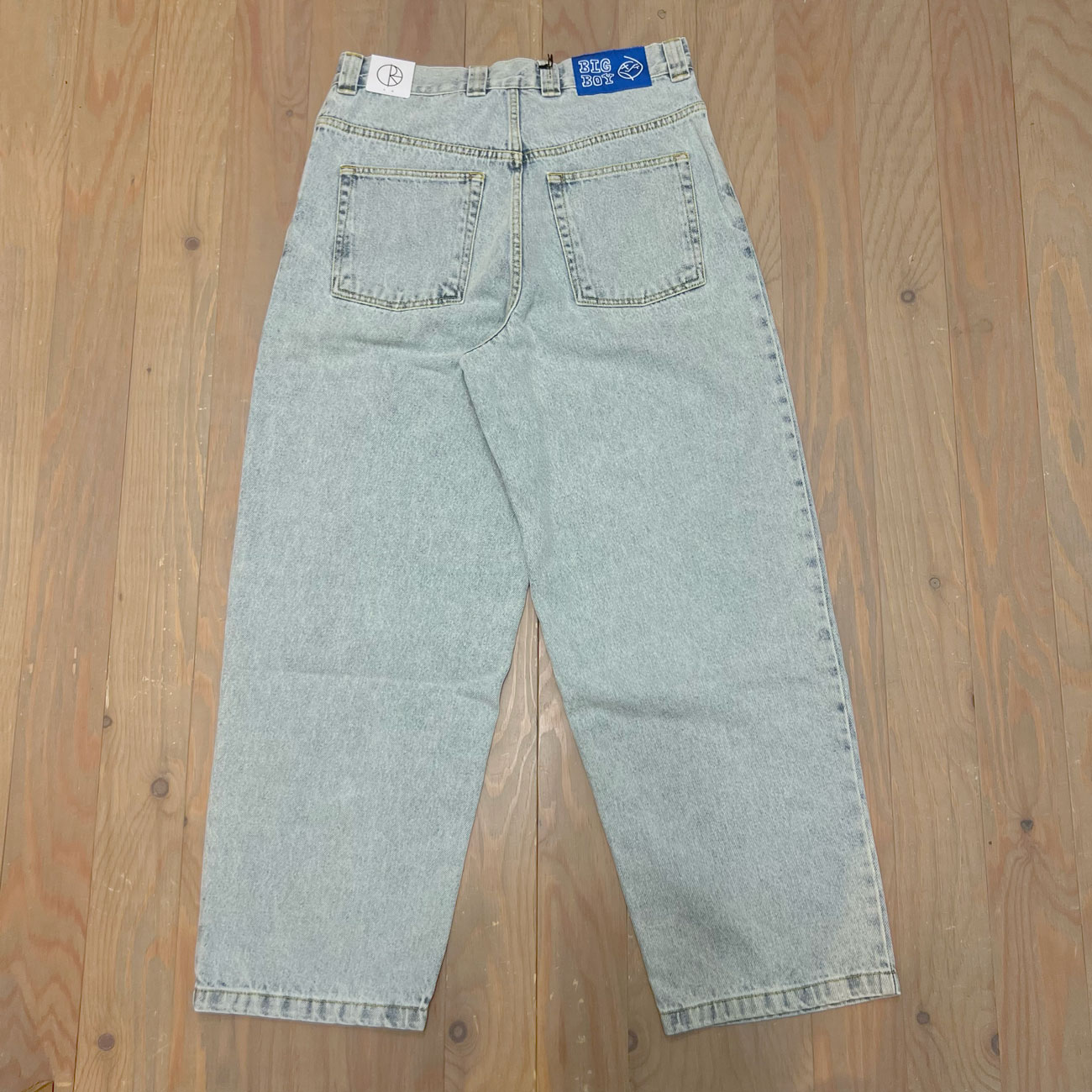 POLAR BIG BOY PANTS OG LOGO LIGHT BLUE