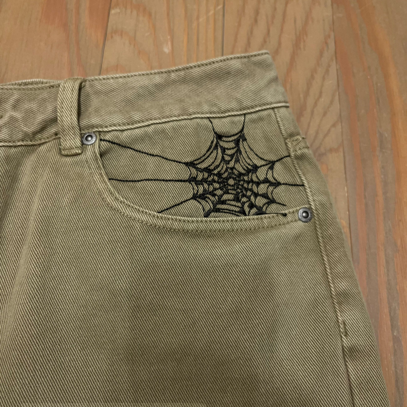 WELCOME CHASM BAGGY DENIM JORT