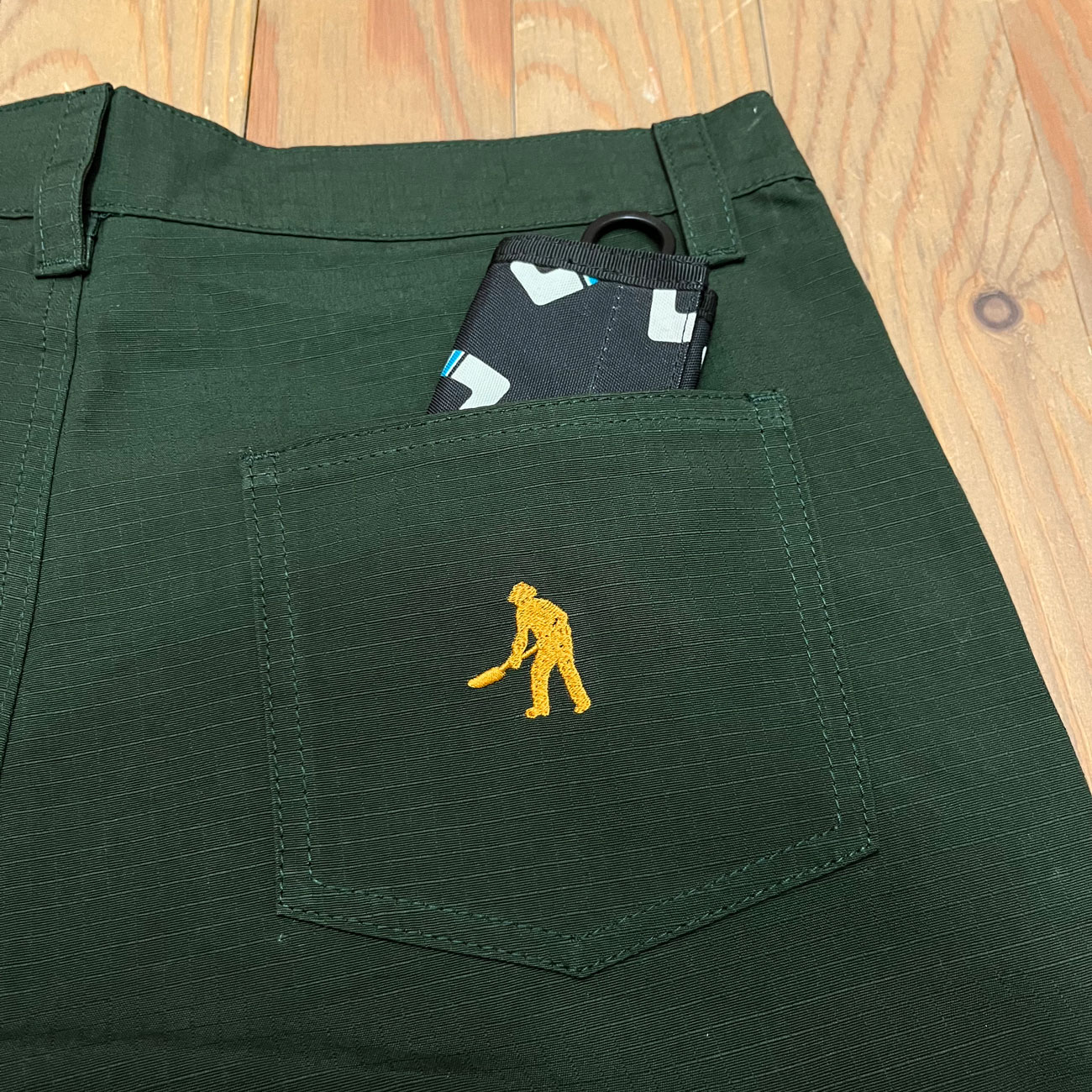 PASSPORT RIPSTOP DOUBLE KNEE DIGGERS CLUB SHORTS