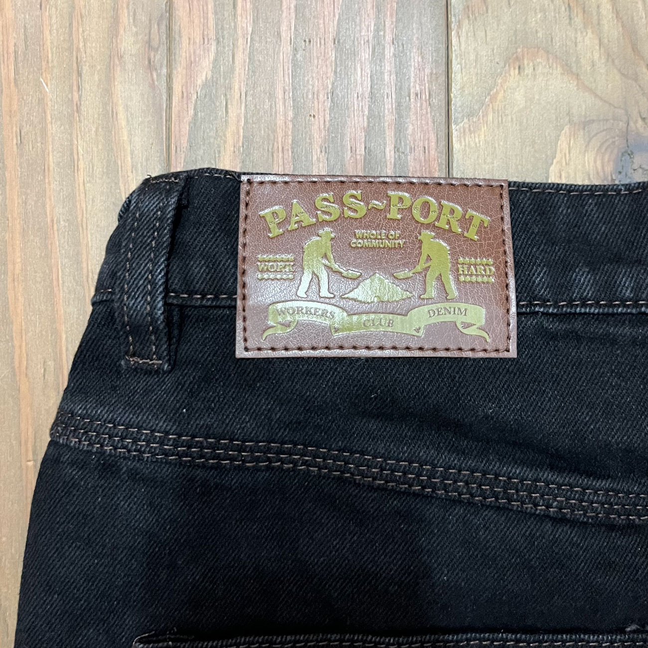 PASSPORT WORKERS CLUB JEAN SHORTS