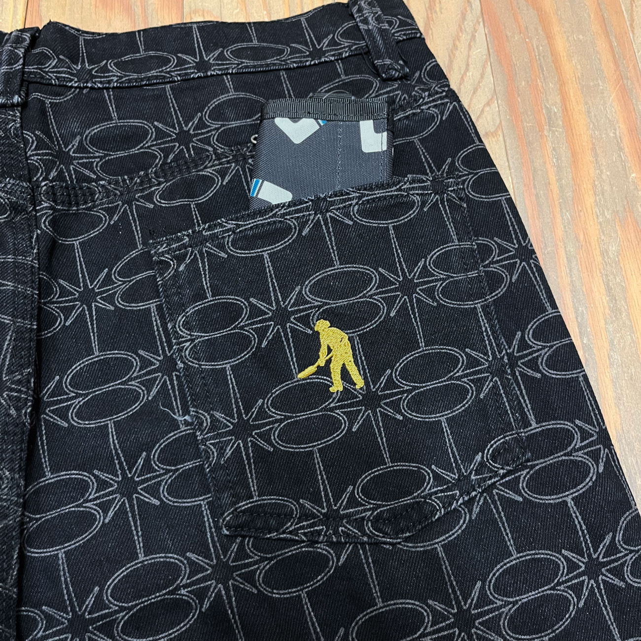 PASSPORT SOAP SPARKLE WORKERS CLUB JEAN SHORT