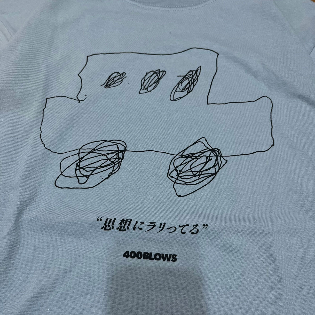 400 BLOWS たかあきくん 「CAR」 TEE