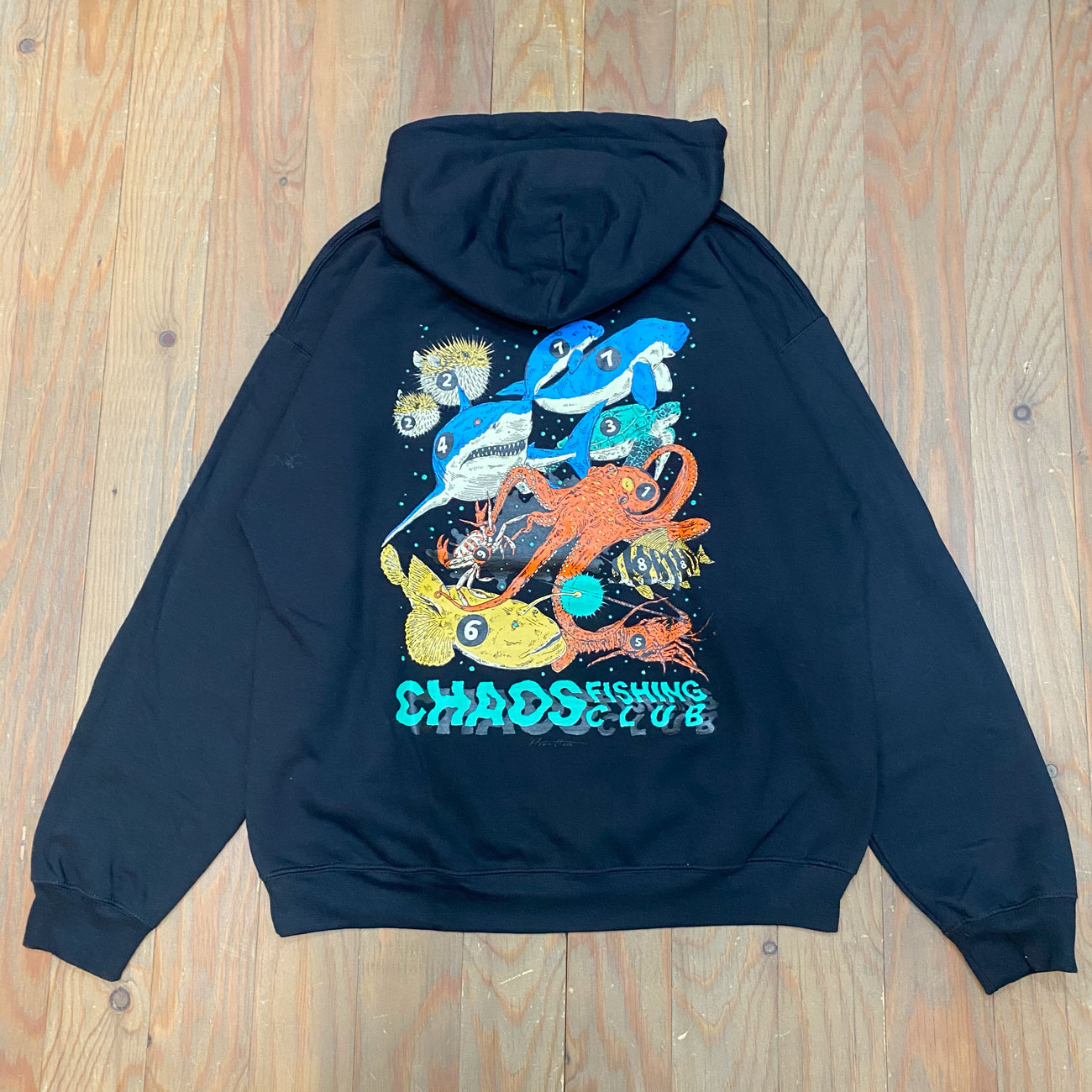 CHAOS FISHING CLUB ROAD OF THE SEA HOODIE