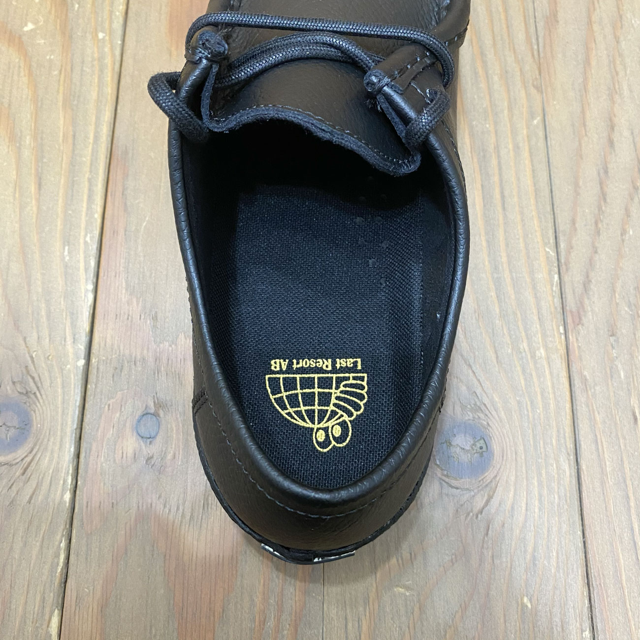 LAST RESORT AB VM006 MOC LO LEATHER BLACK/BLACK