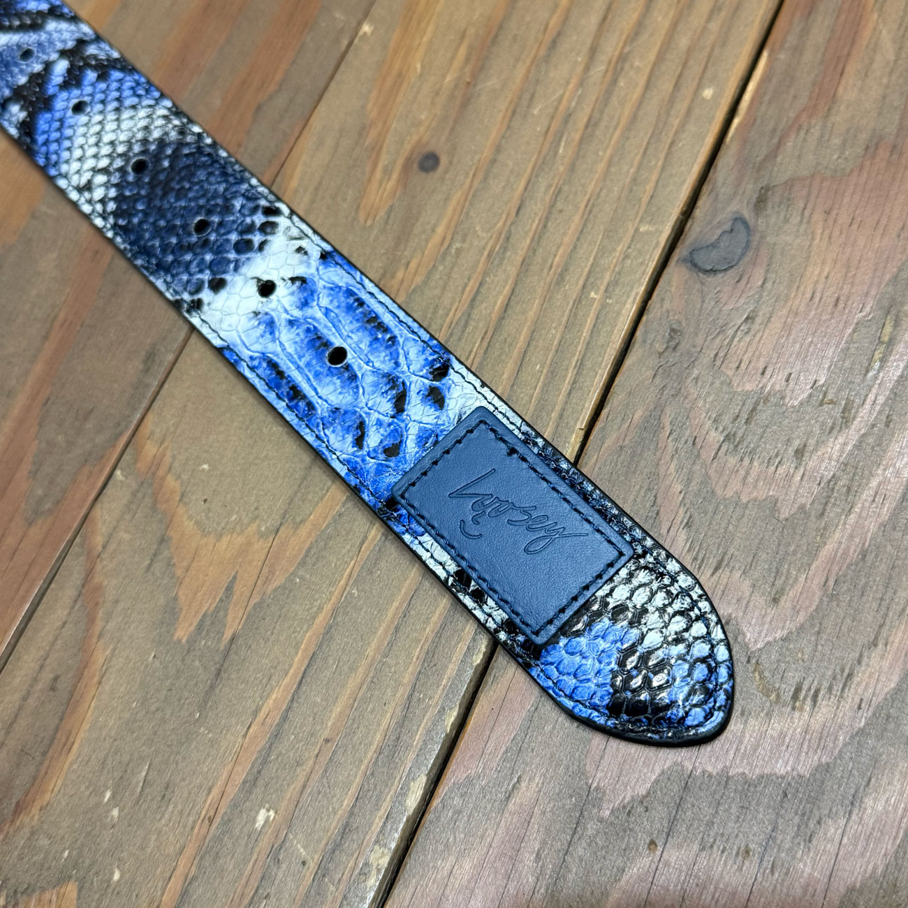 LOOSEY LOVES YOU PREMIUM SNAKESKIN BELT