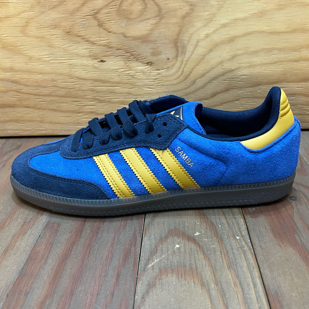 ADIDAS SAMBA ADV NAVY/YELLOW