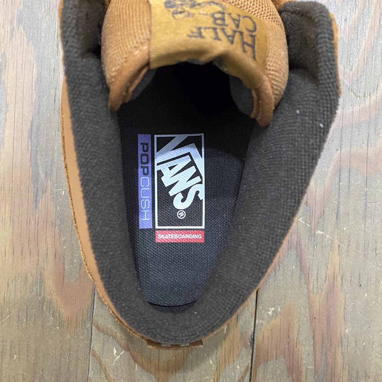 VANS SKATE HALFCAB GOLDEN BROWN/GUM