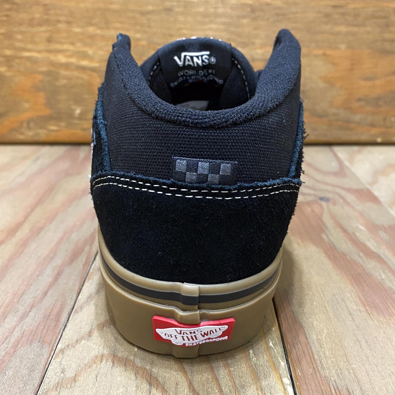 VANS SKATE HALFCAB BLACK/GUM/WHITE