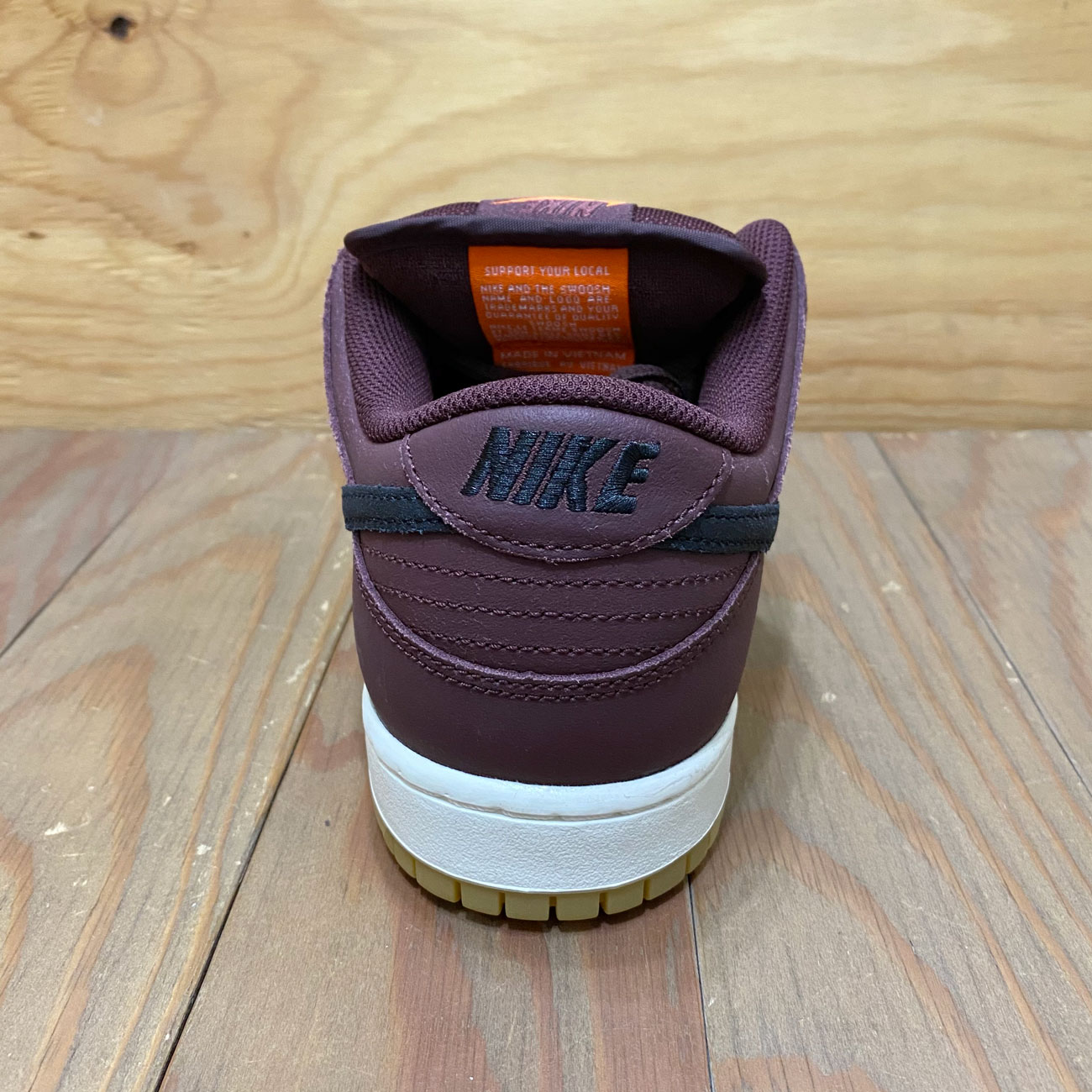 NIKE SB DUNK LOW PRO ISO BURGUNDY CRUSH