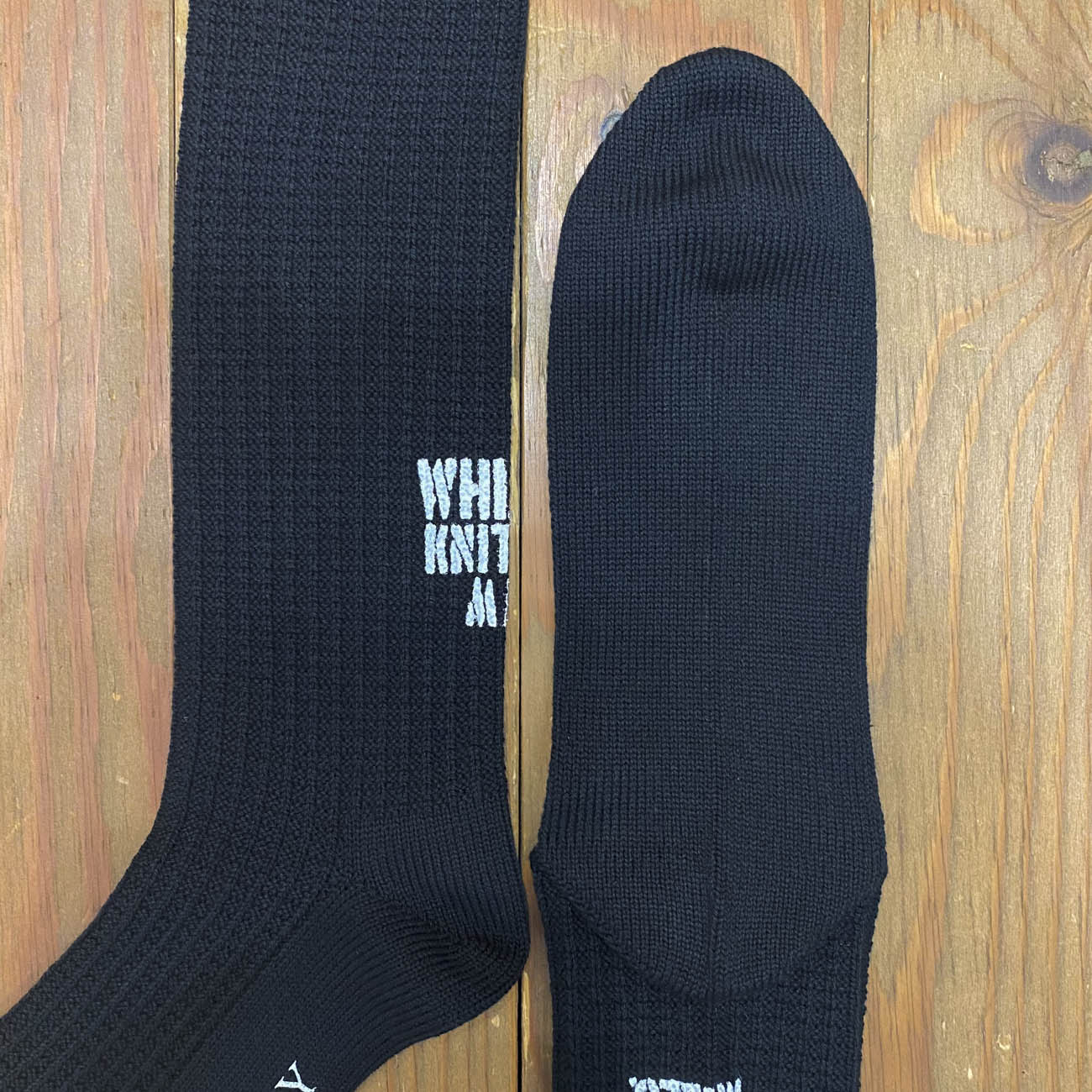WHIMSY WAFFLE SOX BLACK