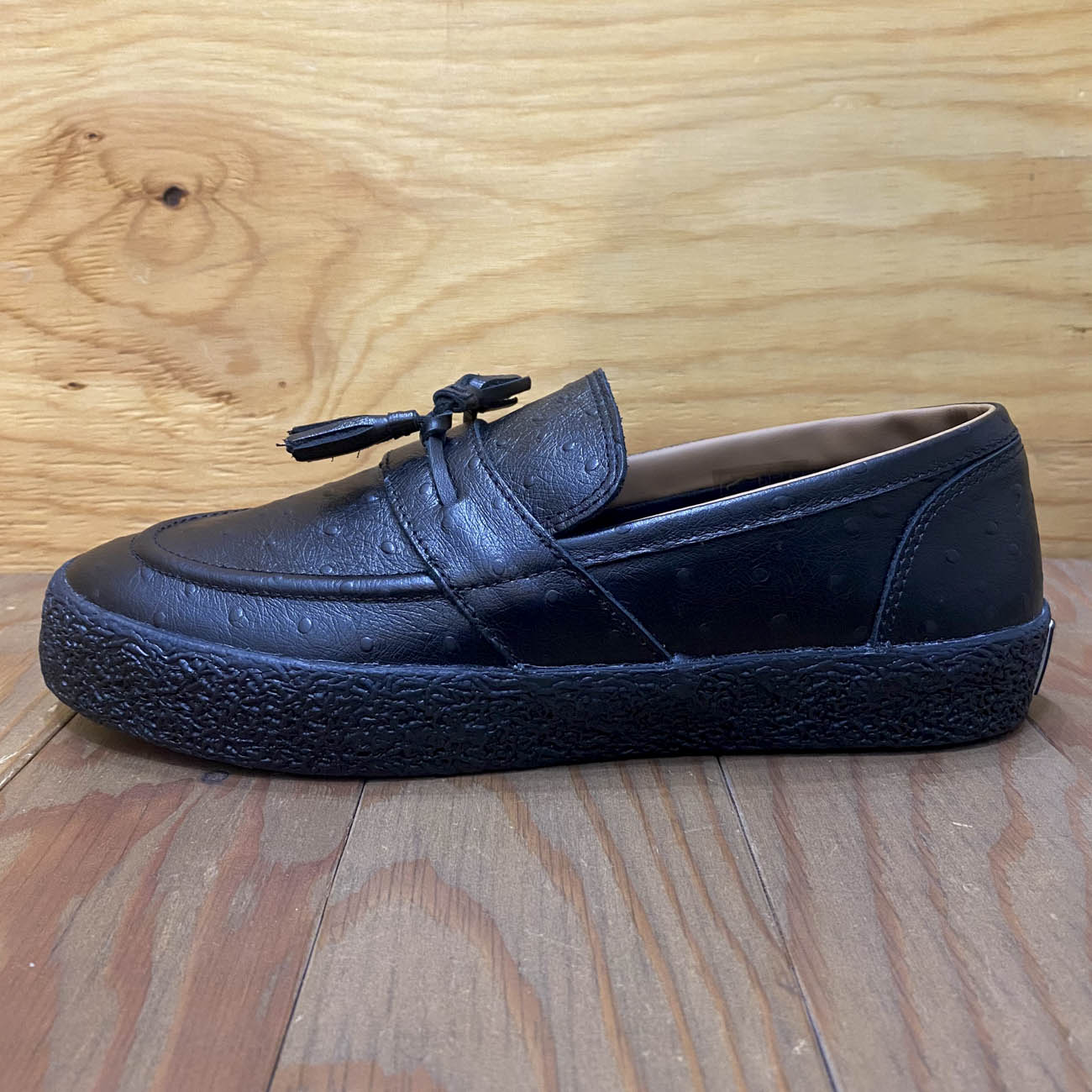 LAST RESORT AB VM005 LOAFER OSTRITCH BLACK/BLACK