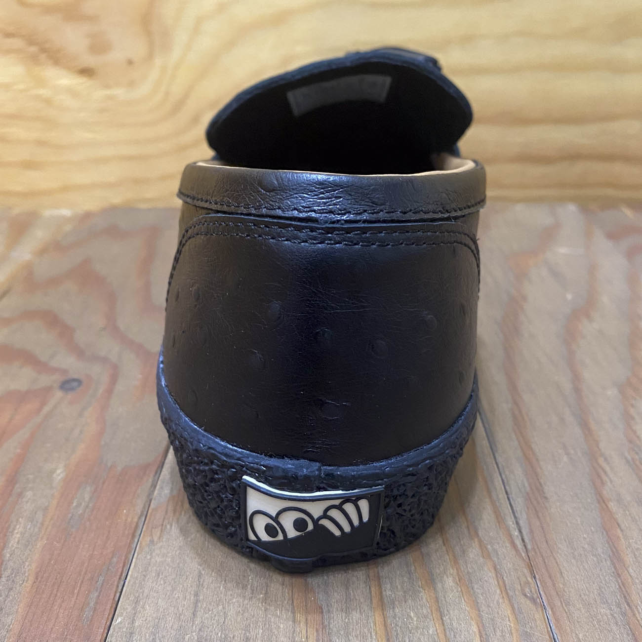 LAST RESORT AB VM005 LOAFER OSTRITCH BLACK/BLACK