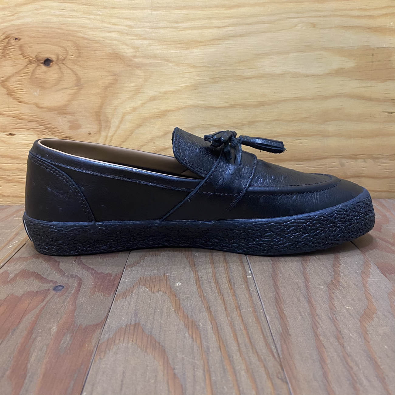 LAST RESORT AB VM005 LOAFER OSTRITCH BLACK/BLACK