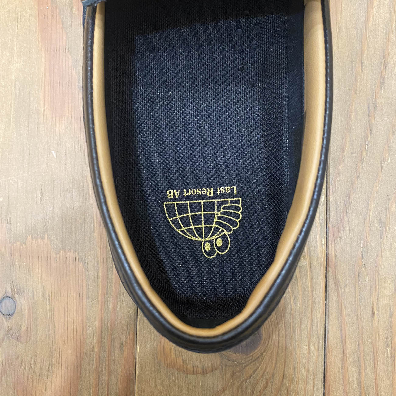 LAST RESORT AB VM005 LOAFER OSTRITCH BLACK/BLACK