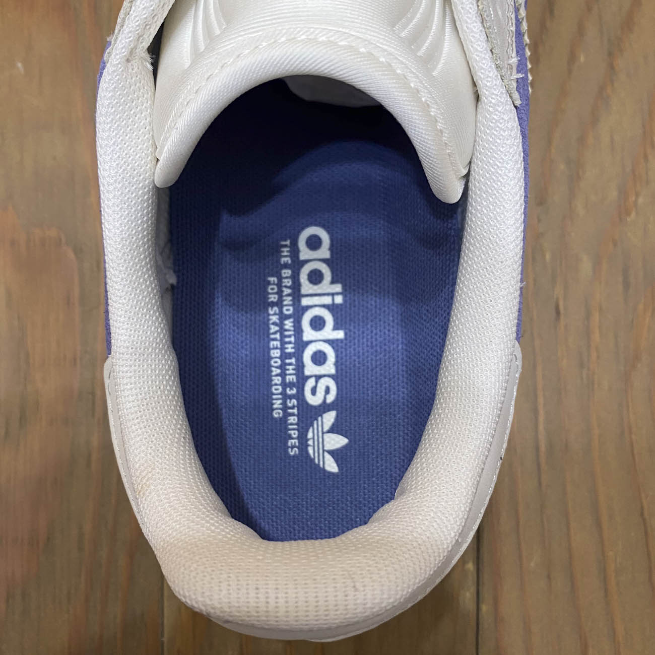 ADIDAS GAZELLE ADV PURPLE/WHITE 