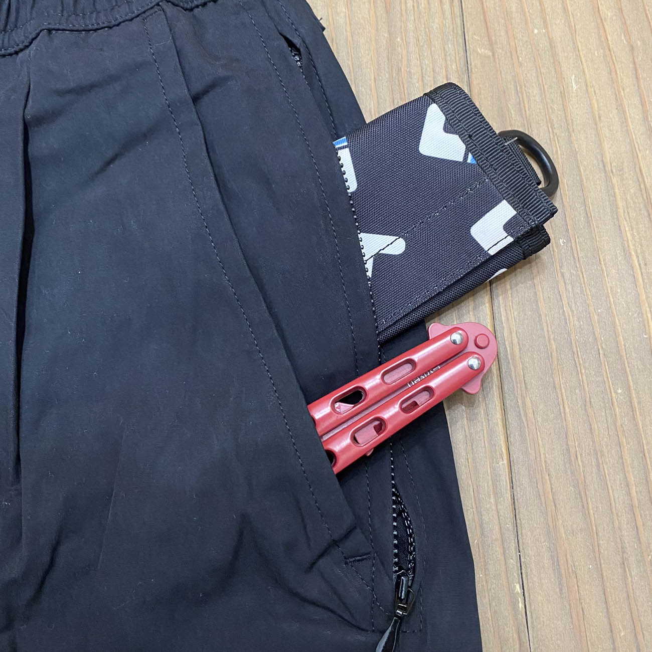 TIGHTBOOTH BAGGY PIPE PANTS