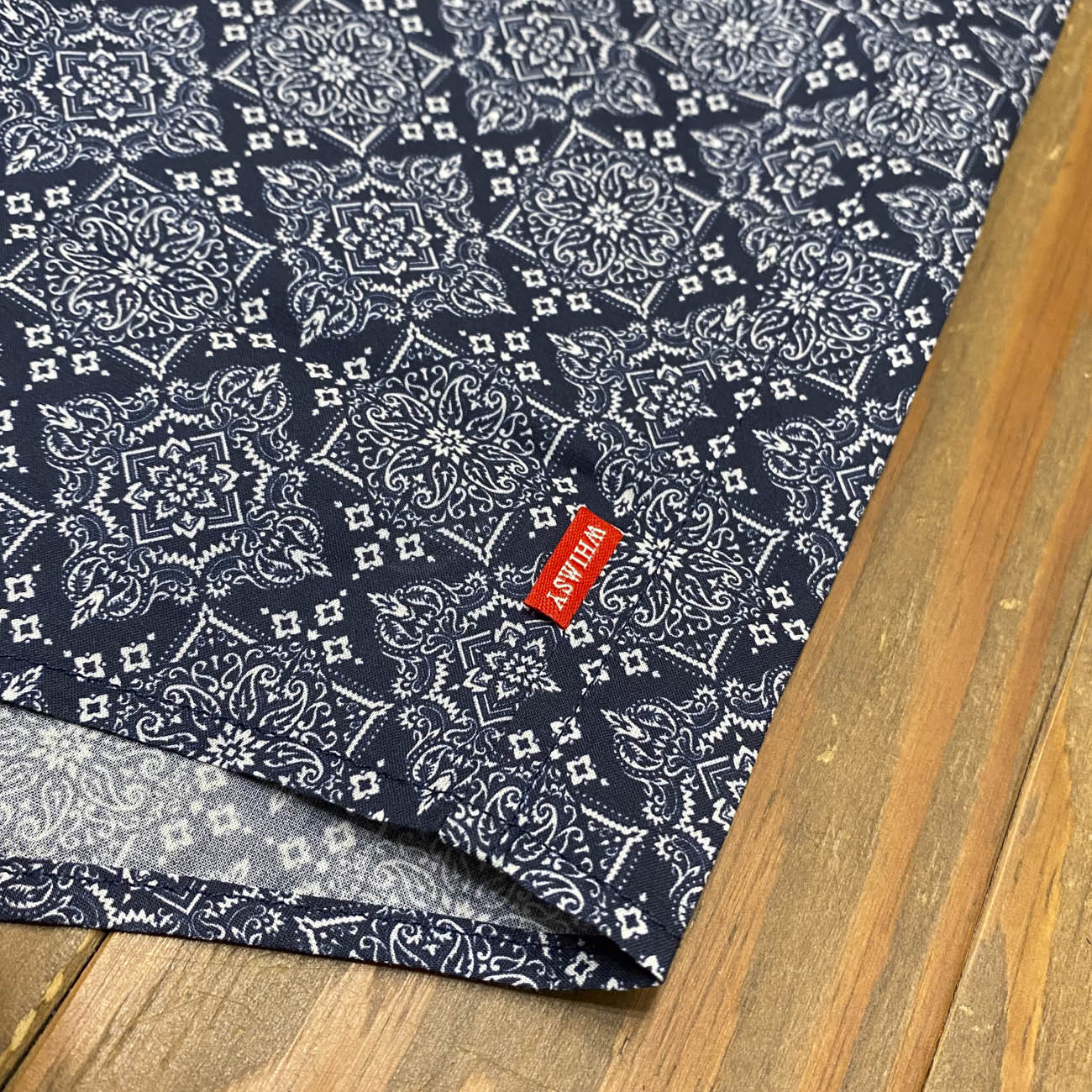 WHIMSY BANDANA SHIRT NAVY