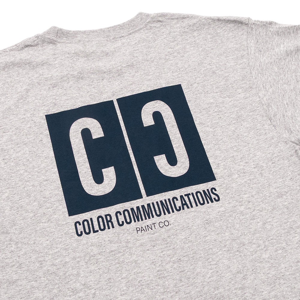 COLOR COMMUNICATIONS CC PAINT CO. TEE GREY