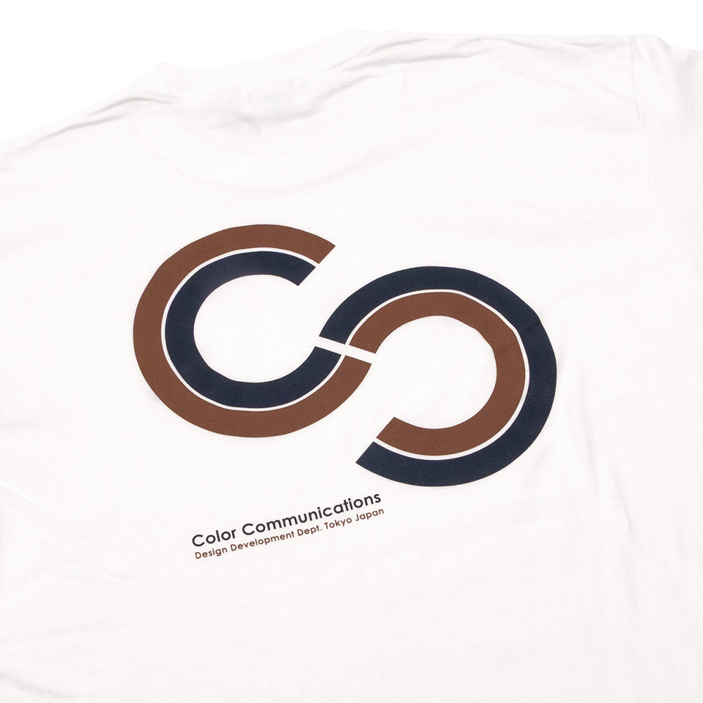 COLOR COMMUNICATIONS CC STRIPE TEE WHITE
